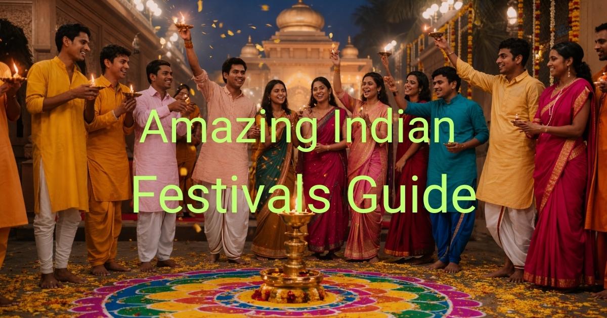 Amazing Indian Festivals Guide: Beautiful Traditions