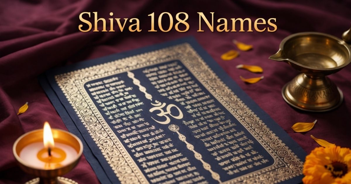 Shiva's 108 Names: The Secret Power Behind Each One