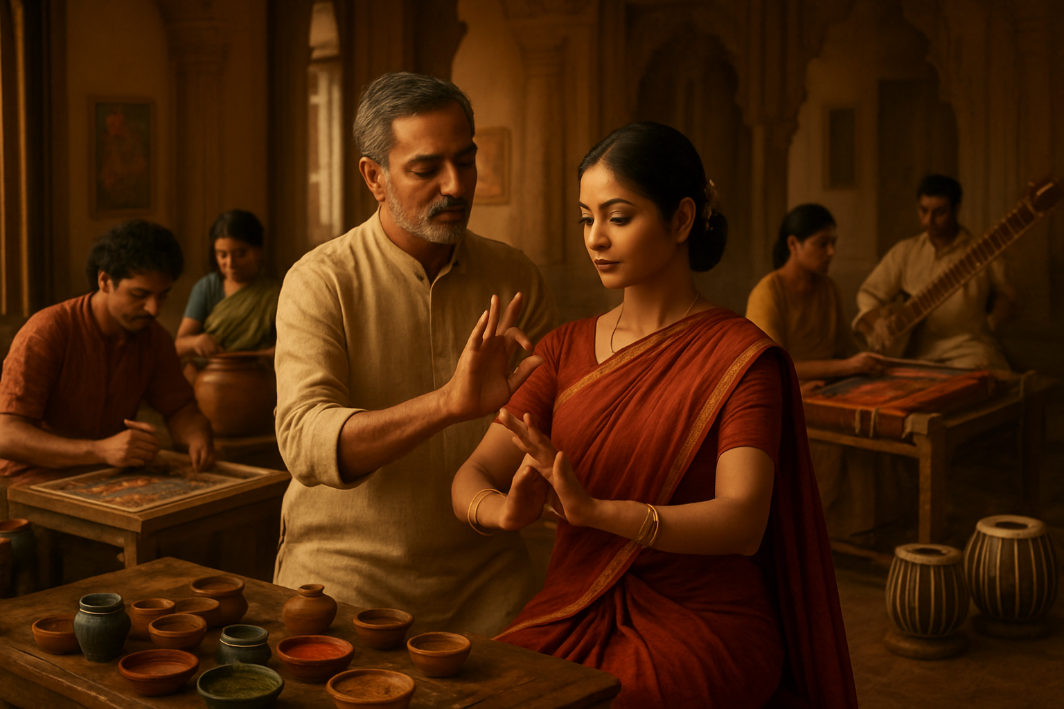 Master Traditional Arts and Creative Expressions