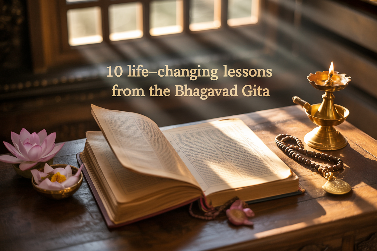 10 Life-Changing Lessons from the Bhagavad Gita