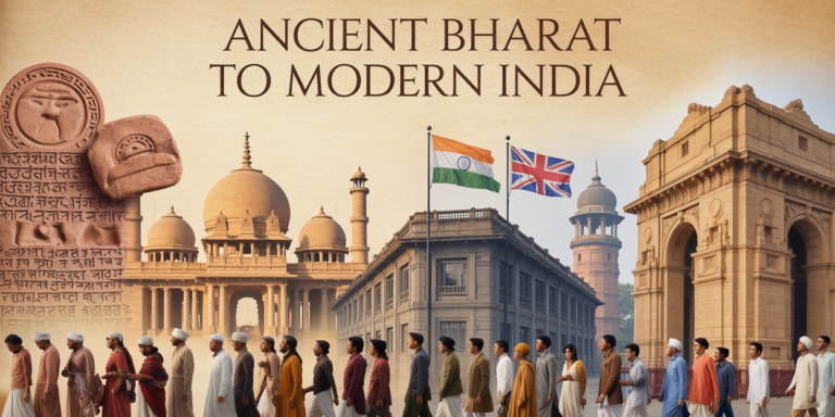 How Ancient Bharat Became Modern India: A Complete Story